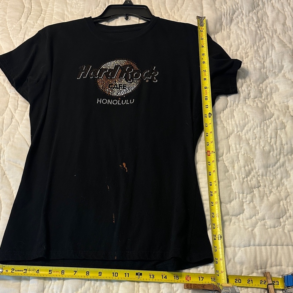 Hard Rock Cafe Honolulu Classic Black Tee
